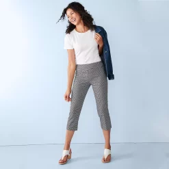 Women's Croft & Barrow® Essential Crewneck Tee -Croft & Barrow Sales Store 3500577 ALT3