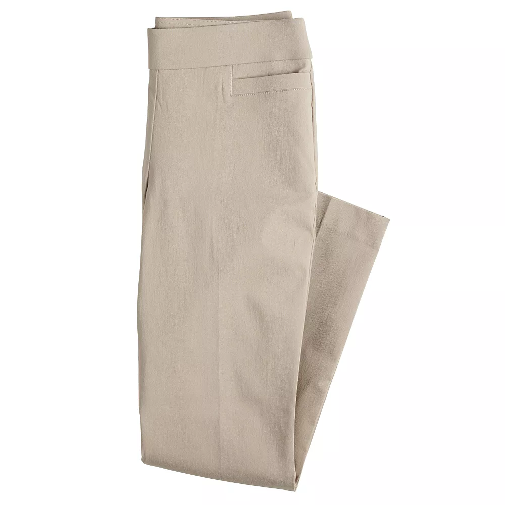 Women's Croft & Barrow® Millennium Tummy Control Pull-On Pants 7 Women's Croft & Barrow® Millennium Tummy Control Pull-On Pants - Image 6