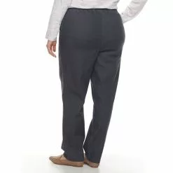 Plus Size Croft & Barrow® Pull-On Tapered-Leg Jeans 10 Plus Size Croft & Barrow® Pull-On Tapered-Leg Jeans -Croft & Barrow Sales Store 379623 ALT2