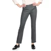 Women's Croft & Barrow® Effortless Stretch Pull-On Bootcut Pants -Croft & Barrow Sales Store 3857885 Heather Gray