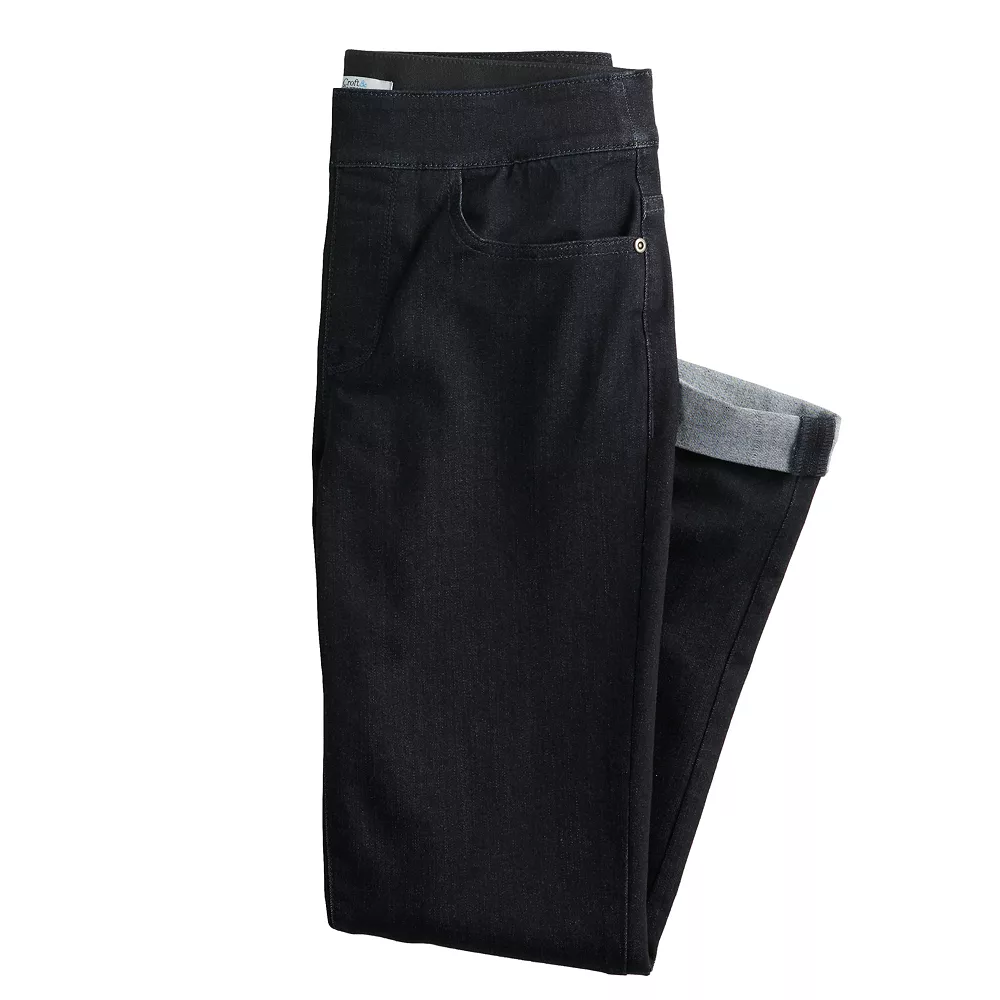 Women's Croft & Barrow® Pull-On Girlfriend Jeans 5 Women's Croft & Barrow® Pull-On Girlfriend Jeans - Image 3