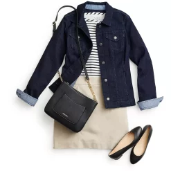 Women's Croft & Barrow® Boatneck Top -Croft & Barrow Sales Store 4556649 ALT5