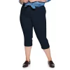Plus Size Croft & Barrow® Effortless Stretch Capri Pants -Croft & Barrow Sales Store 5181005 Navy