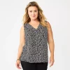 Plus Size Croft & Barrow® Tank