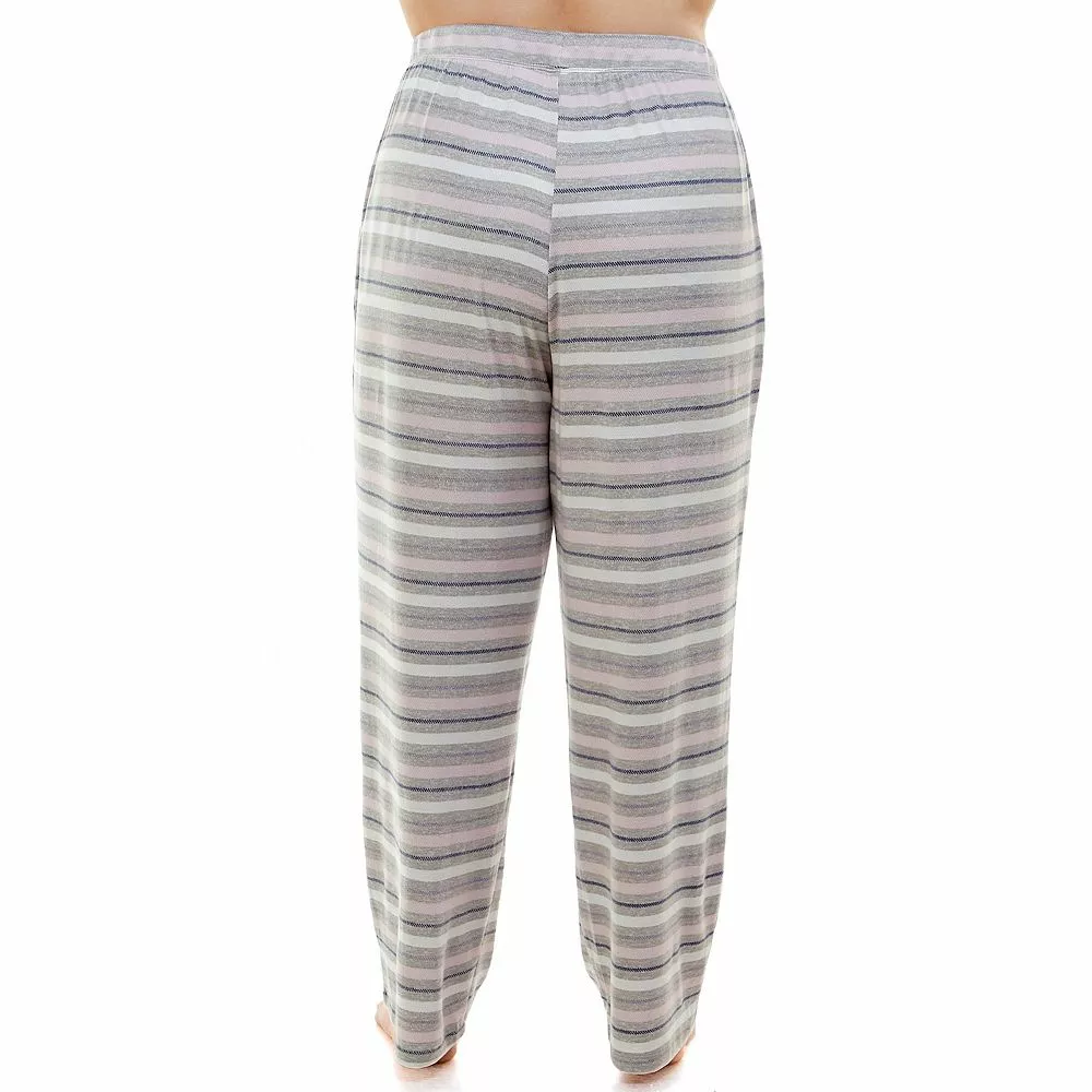 Plus Size Croft & Barrow® Whisperluxe Pajama Pants 4 Plus Size Croft & Barrow® Whisperluxe Pajama Pants - Image 2