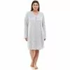 Plus Size Croft & Barrow® Whisperluxe Long Sleeve Sleepshirt -Croft & Barrow Sales Store 5597049 Elaborate Hide
