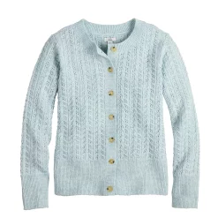 Women's Croft & Barrow® Crewneck Cardigan -Croft & Barrow Sales Store 5764857 ALT5