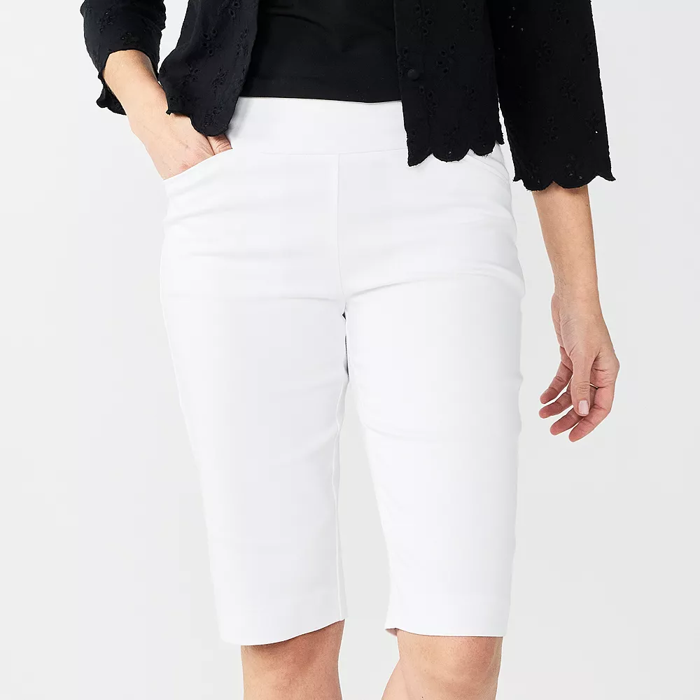 Women's Croft & Barrow® Effortless Stretch Skimmer Shorts 3 Women's Croft & Barrow® Effortless Stretch Skimmer Shorts