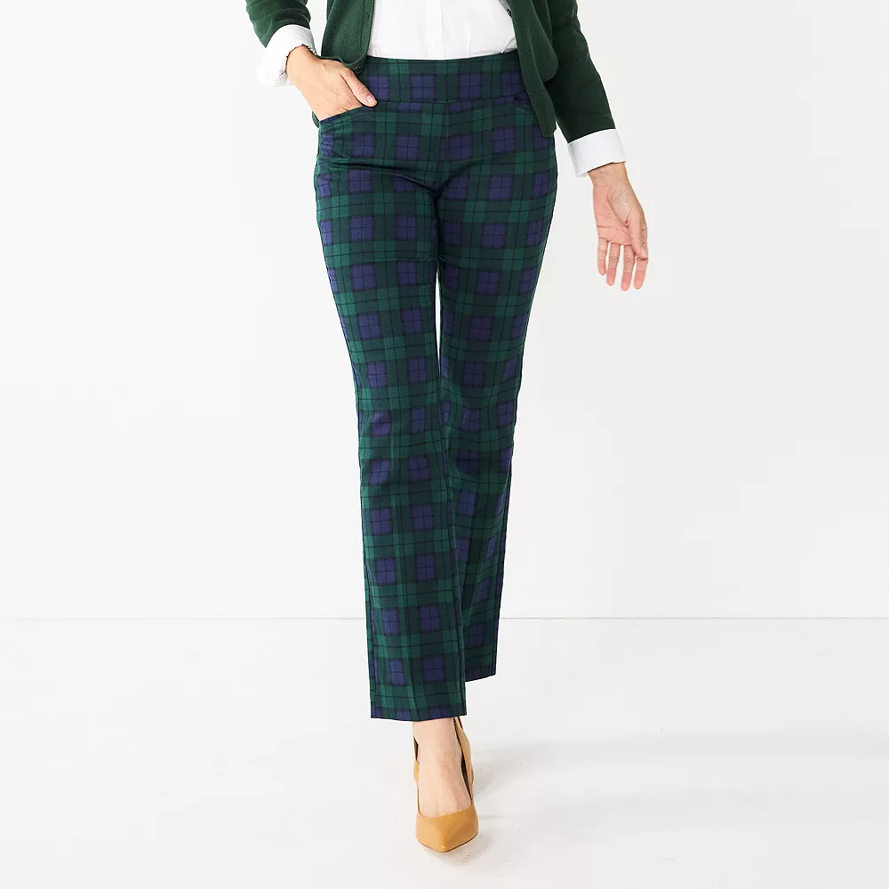 Women's Croft & Barrow® Effortless Stretch Pull-On Bootcut Pants 3 Women's Croft & Barrow® Effortless Stretch Pull-On Bootcut Pants