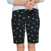 Women's Croft & Barrow® Effortless Stretch Bermuda Shorts -Croft & Barrow Sales Store 6264773 Multi Floral